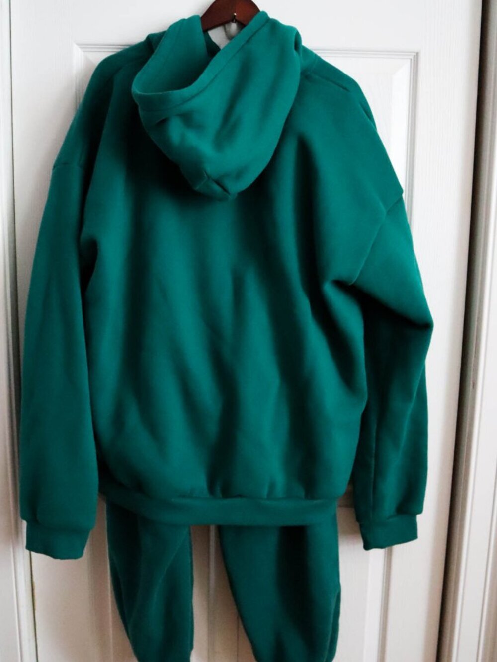 Cmfrt Hoodie Sweatshirt & Sweatpants Signature Fit Teal Sz 3x Unisex Relaxed Fit - Picture 9 of 9